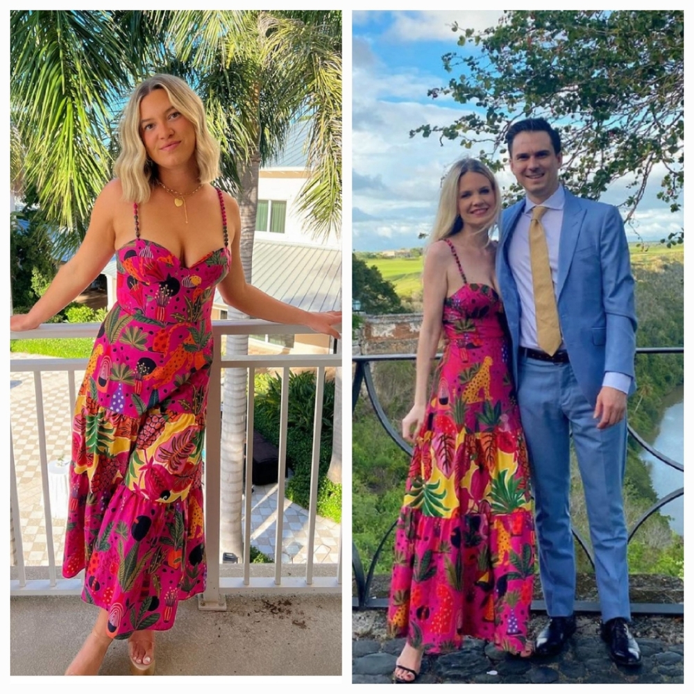 FARM Rio Vibrant Tropical Maxi Dress - Picture 3 of 7